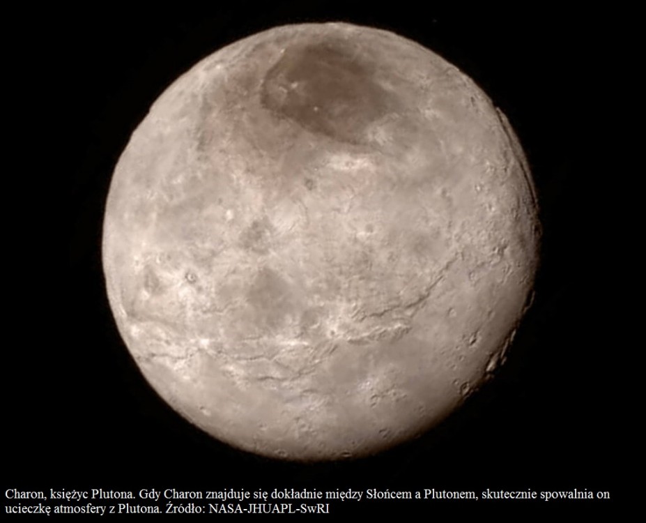 Charon spowalnia tempo utraty atmosfery na Plutonie.jpg