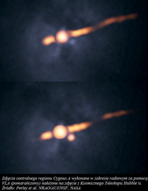 VLA odkrywa nowy obiekt w pobliżu supermasywnej czarnej dziury słynnej galaktyki2.jpg
