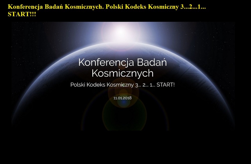 Konferencja Badań Kosmicznych. Polski Kodeks Kosmiczny 3...2...1... START.jpg