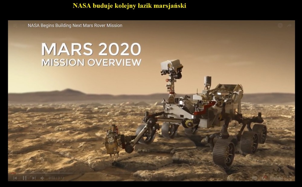 NASA buduje kolejny łazik marsjański.jpg
