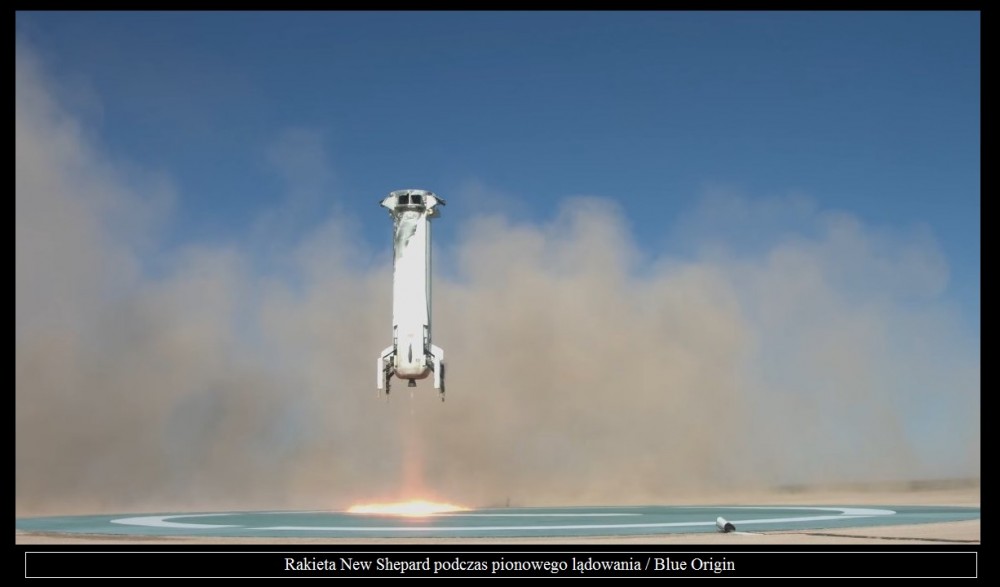 Pierwszy lot nowego egzemplarza rakiety New Shepard2.jpg