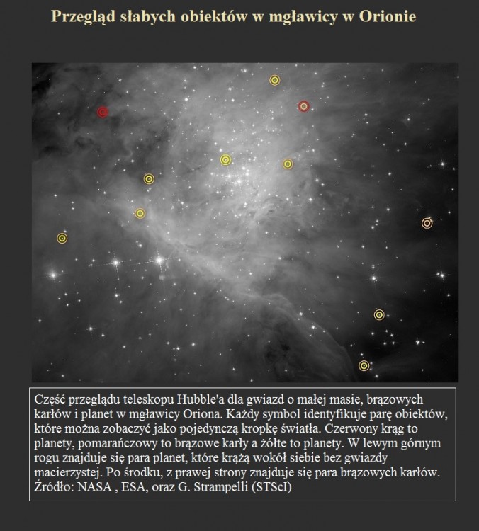 Przegląd słabych obiektów w mgławicy w Orionie.jpg