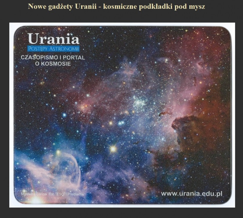 Nowe gadżety Uranii - kosmiczne podkładki pod mysz.jpg