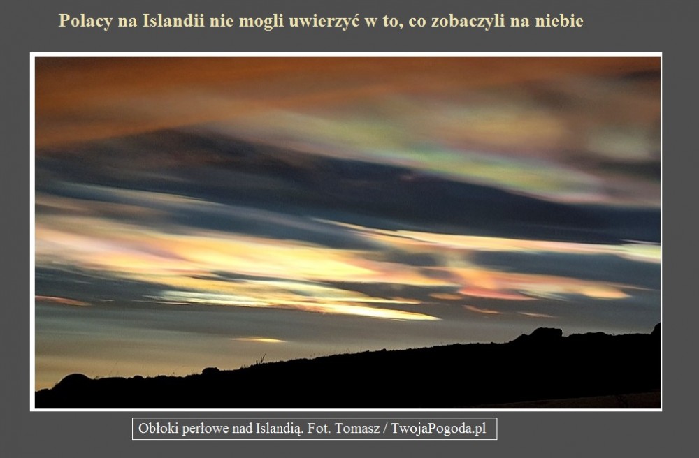 Polacy na Islandii nie mogli uwierzyć w to, co zobaczyli na niebie.jpg