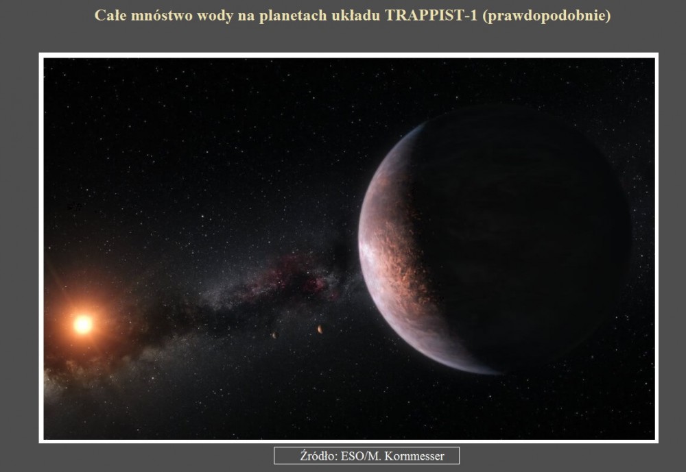 Całe mnóstwo wody na planetach układu TRAPPIST-1 prawdopodobnie.jpg