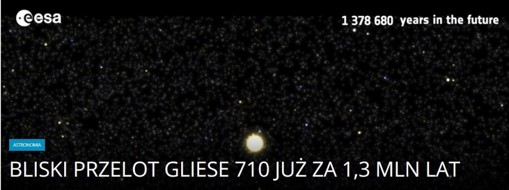 Bliski przelot Gliese 710 już za 1,3 mln lat .jpg