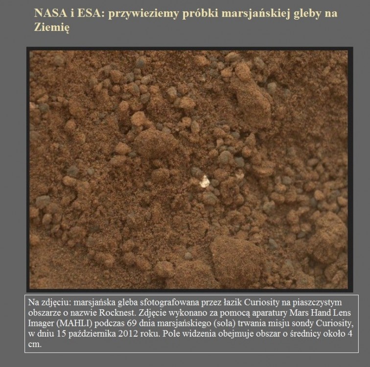 NASA i ESA przywieziemy próbki marsjańskiej gleby na Ziemię.jpg