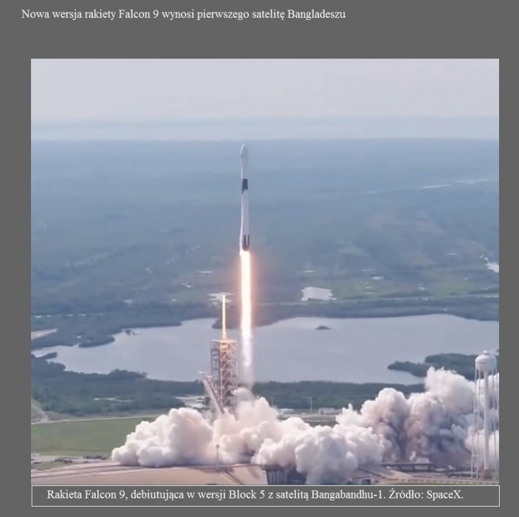 Nowa wersja rakiety Falcon 9 wynosi pierwszego satelitę Bangladeszu.jpg