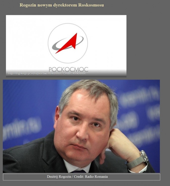 Rogozin nowym dyrektorem Roskosmosu.jpg