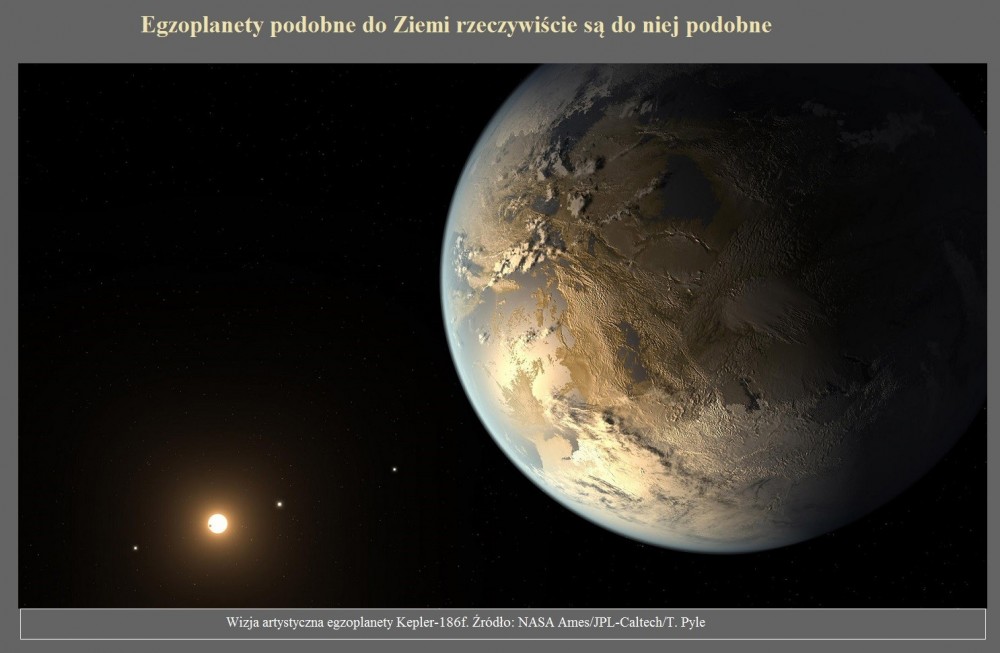 Egzoplanety podobne do Ziemi rzeczywiście są do niej podobne.jpg