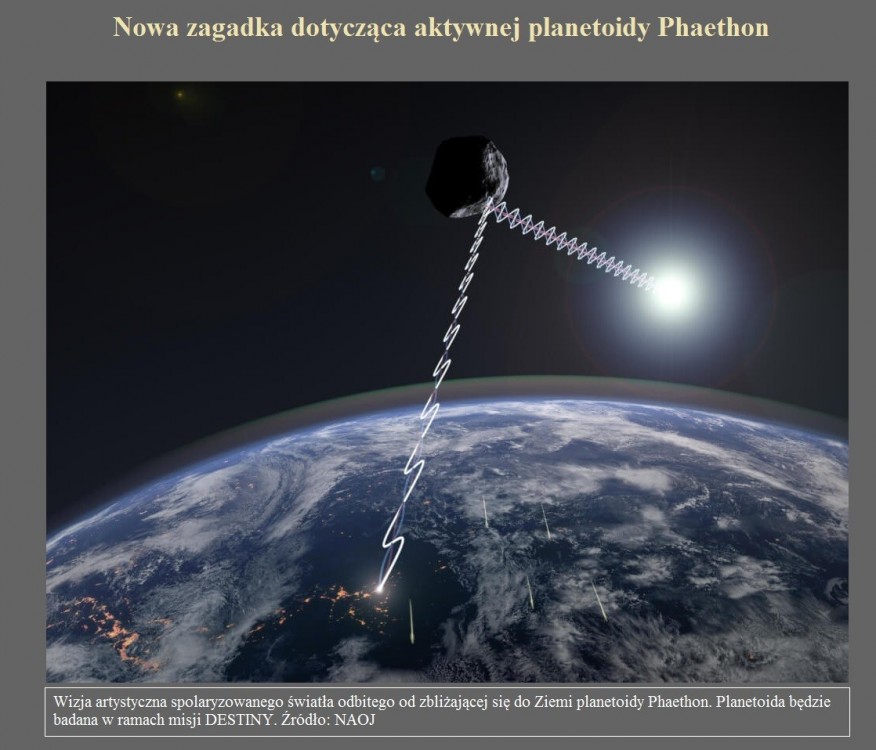 Nowa zagadka dotycząca aktywnej planetoidy Phaethon.jpg