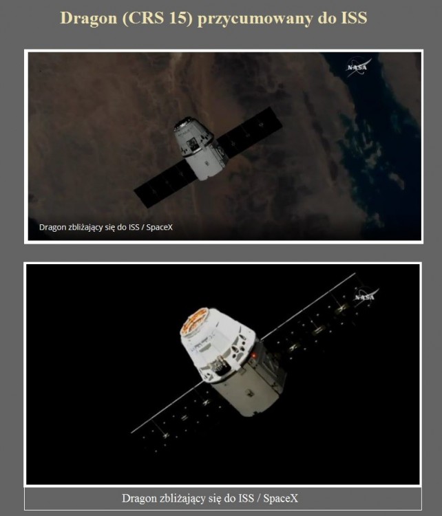 Dragon (CRS 15) przycumowany do ISS.jpg