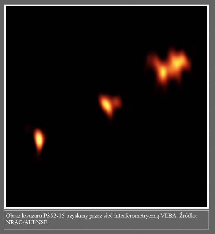 Obraz odległego kwazara opowiada o warunkach młodego Wszechświata2.jpg