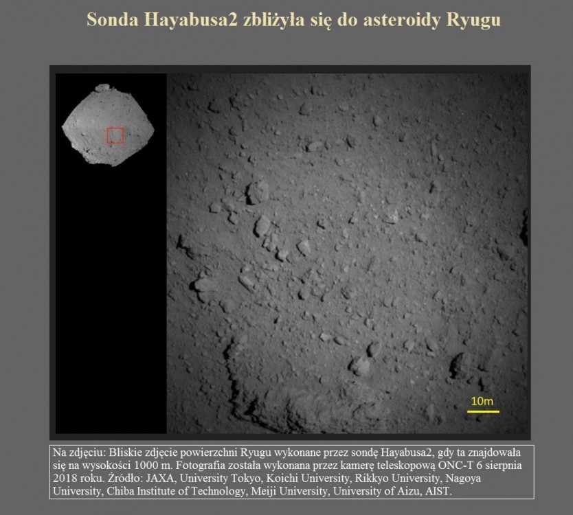Sonda Hayabusa2 zbliżyła się do asteroidy Ryugu.jpg
