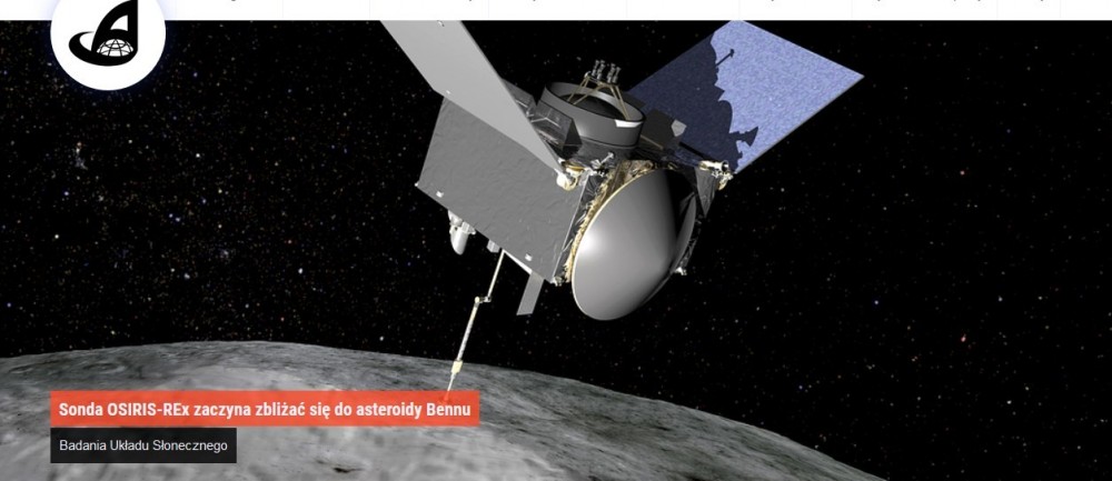 Sonda OSIRIS-REx zaczyna zbliżać się do asteroidy Bennu.jpg