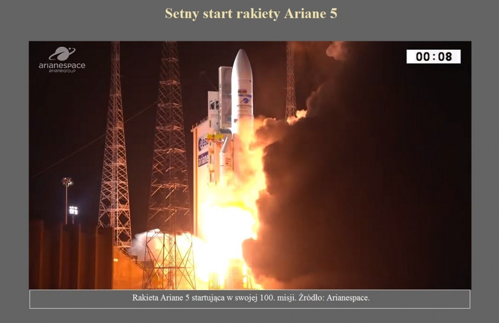 Setny start rakiety Ariane 5.jpg