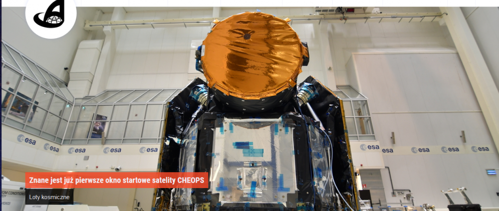 Znane jest już pierwsze okno startowe satelity CHEOPS.png