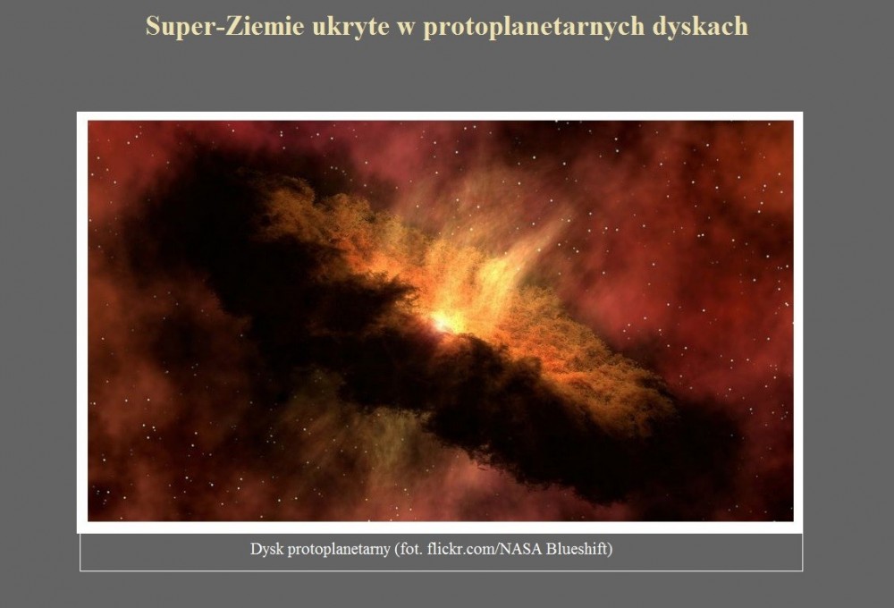 Super-Ziemie ukryte w protoplanetarnych dyskach.jpg