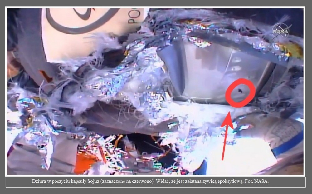 Astronauci rozpruli osłonę kapsuły Sojuz i zrobili wielki bałagan2.jpg