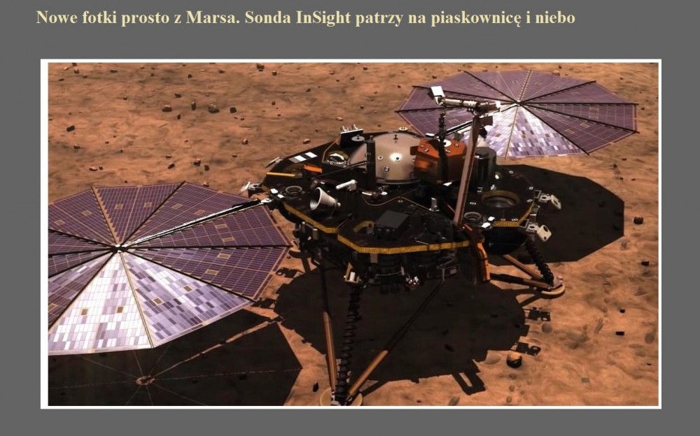 Nowe fotki prosto z Marsa. Sonda InSight patrzy na piaskownicę i niebo.jpg