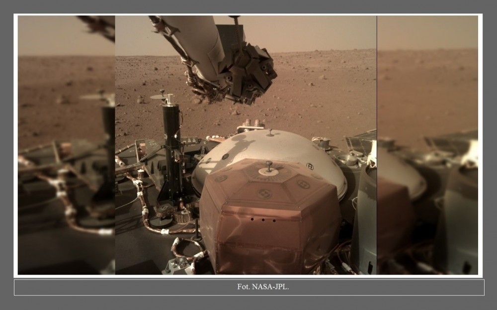 Sonda InSight przesłała nowe zdjęcia Marsa. Widać na nich polskiego Kreta2.jpg