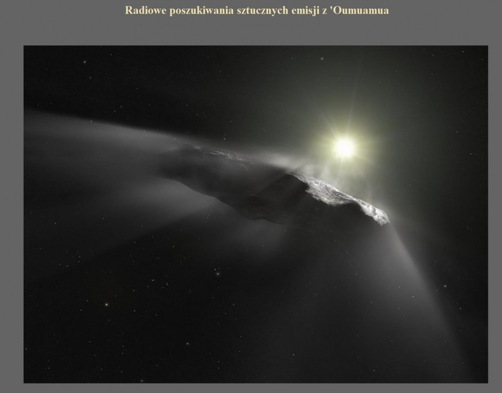 Radiowe poszukiwania sztucznych emisji z 'Oumuamua.jpg