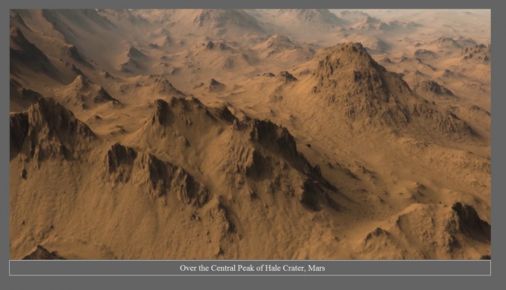 Przelot nad wzniesieniem centralnym krateru Hale na Marsie2.jpg