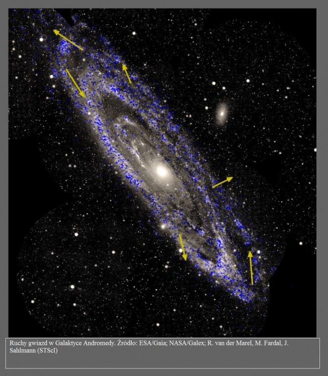 Gaia mierzy prędkość zbliżania Galaktyki Andromedy4.jpg