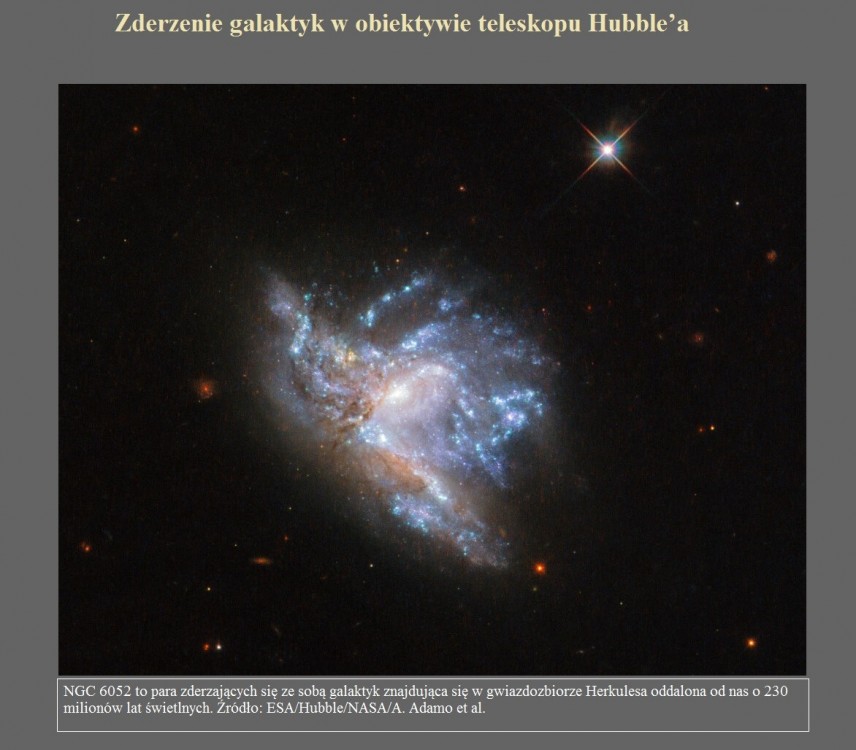 Zderzenie galaktyk w obiektywie teleskopu Hubble?a.jpg