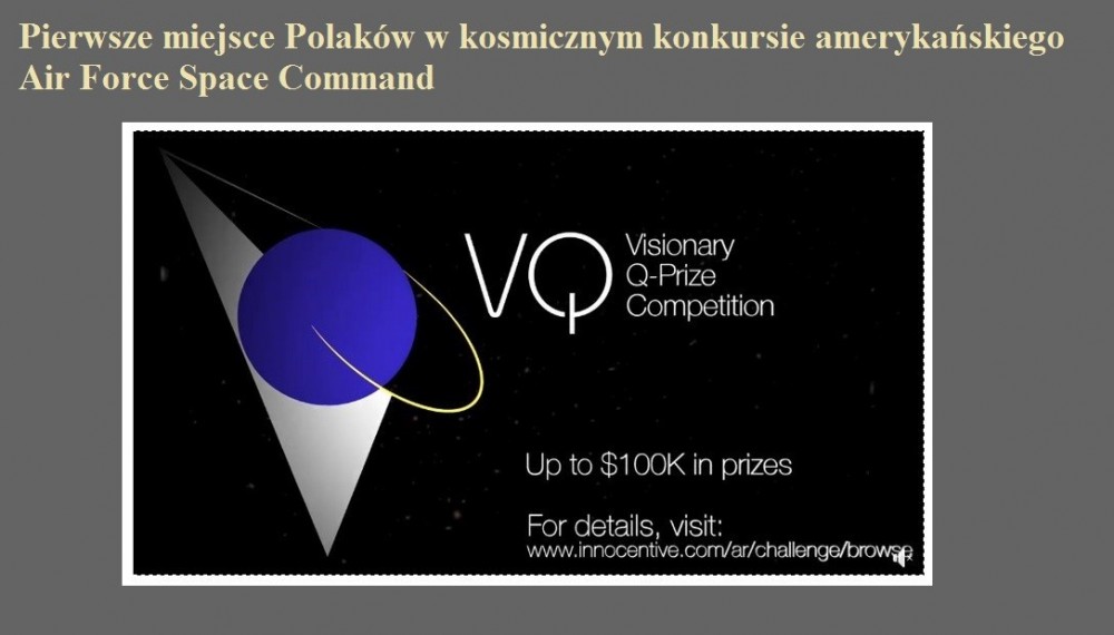Pierwsze miejsce Polaków w kosmicznym konkursie amerykańskiego Air Force Space Command.jpg