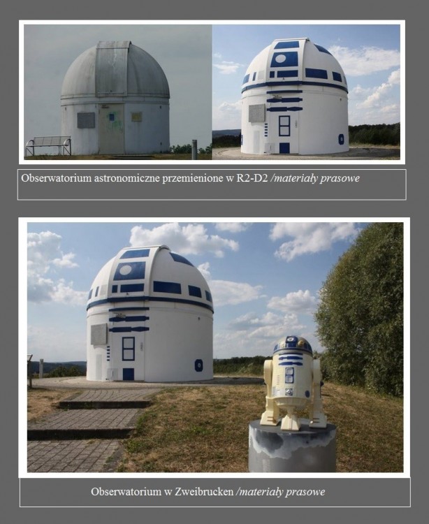Zamienił budynek obserwatorium astronomicznego w R2-D2 .2.jpg