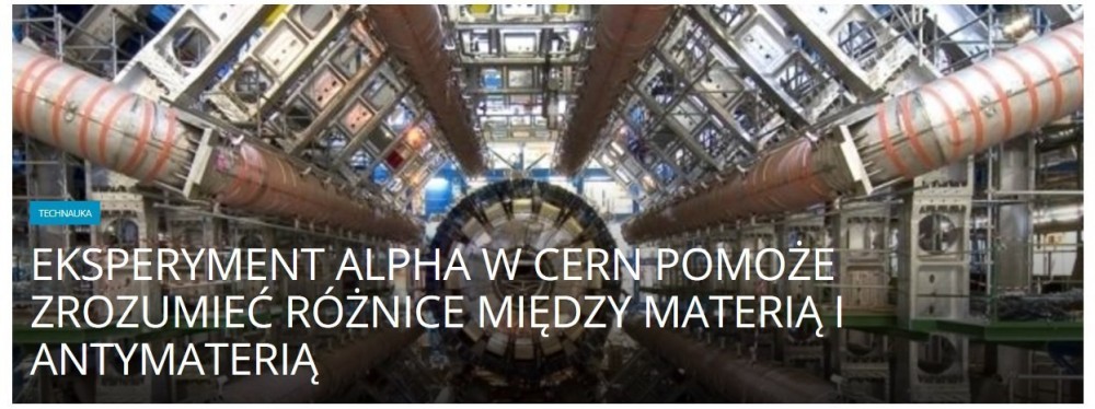 Eksperyment ALPHA w CERN pomoże zrozumieć różnice między materią i antymaterią .jpg