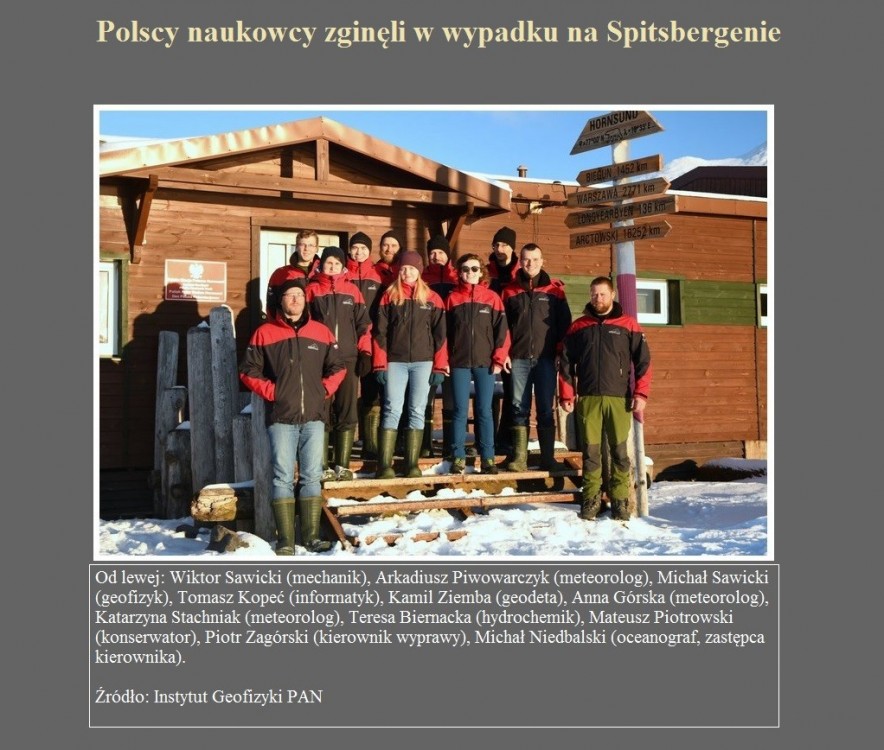 Polscy naukowcy zginęli w wypadku na Spitsbergenie.jpg