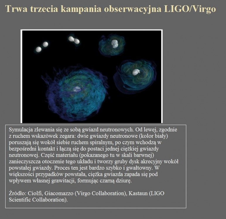 Trwa trzecia kampania obserwacyjna LIGO Virgo.jpg