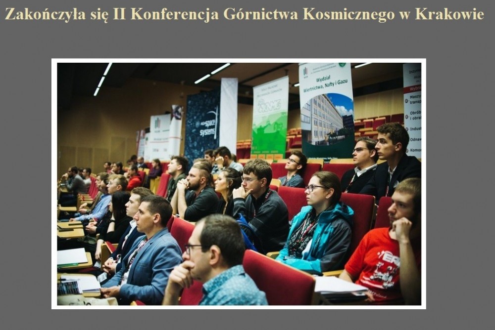 Zakończyła się II Konferencja Górnictwa Kosmicznego w Krakowie.jpg