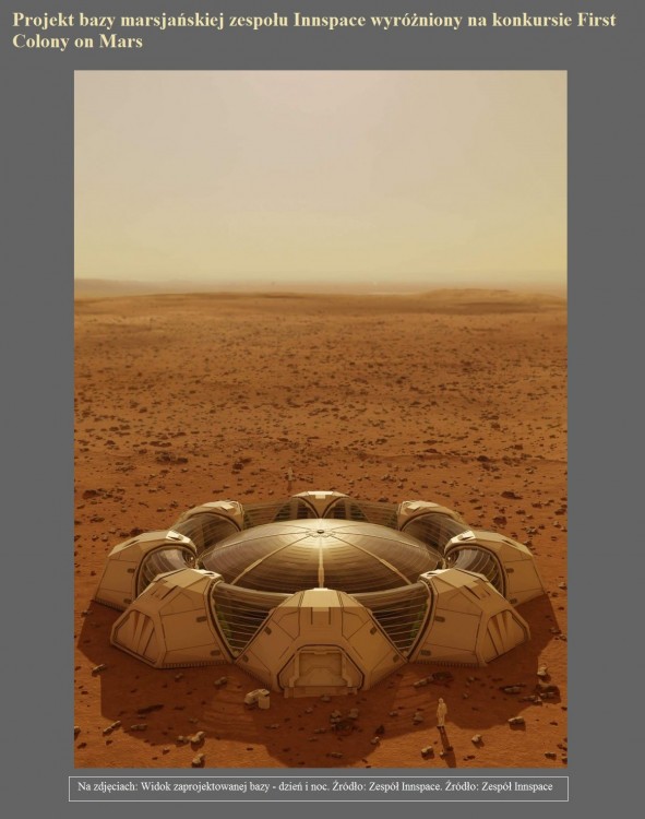 Projekt bazy marsjańskiej zespołu Innspace wyróżniony na konkursie First Colony on Mars.jpg