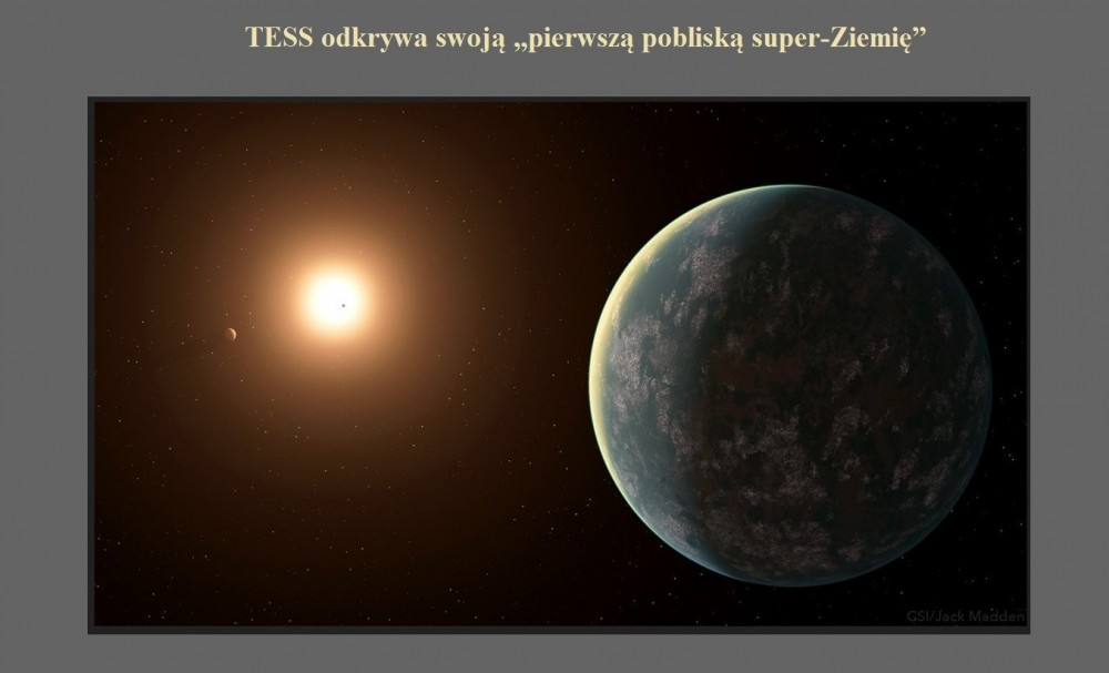 TESS odkrywa swoją pierwszą pobliską super-Ziemię.jpg