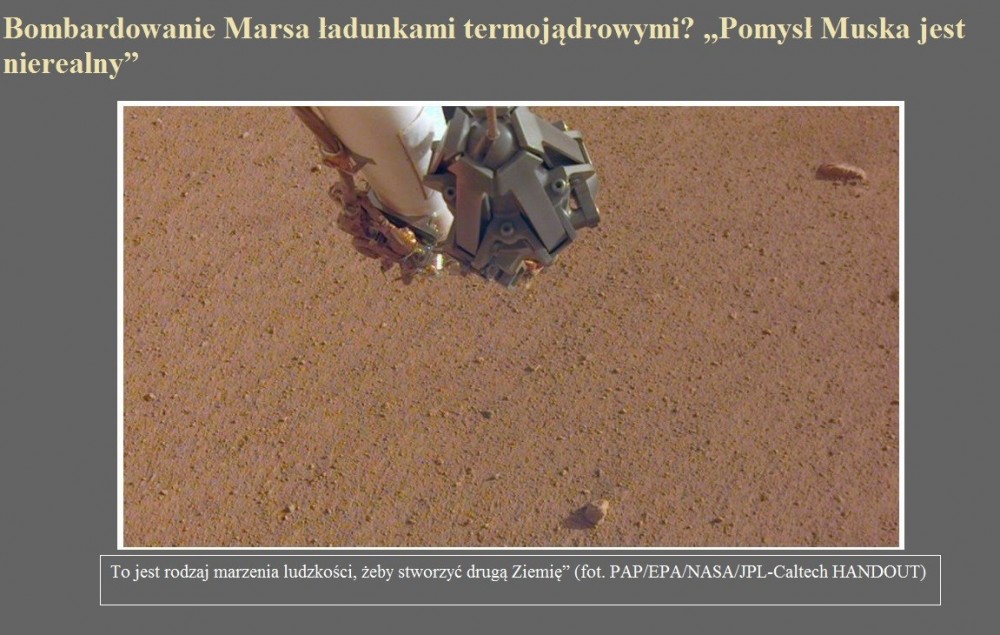 Bombardowanie Marsa ładunkami termojądrowymi Pomysł Muska jest nierealny.jpg