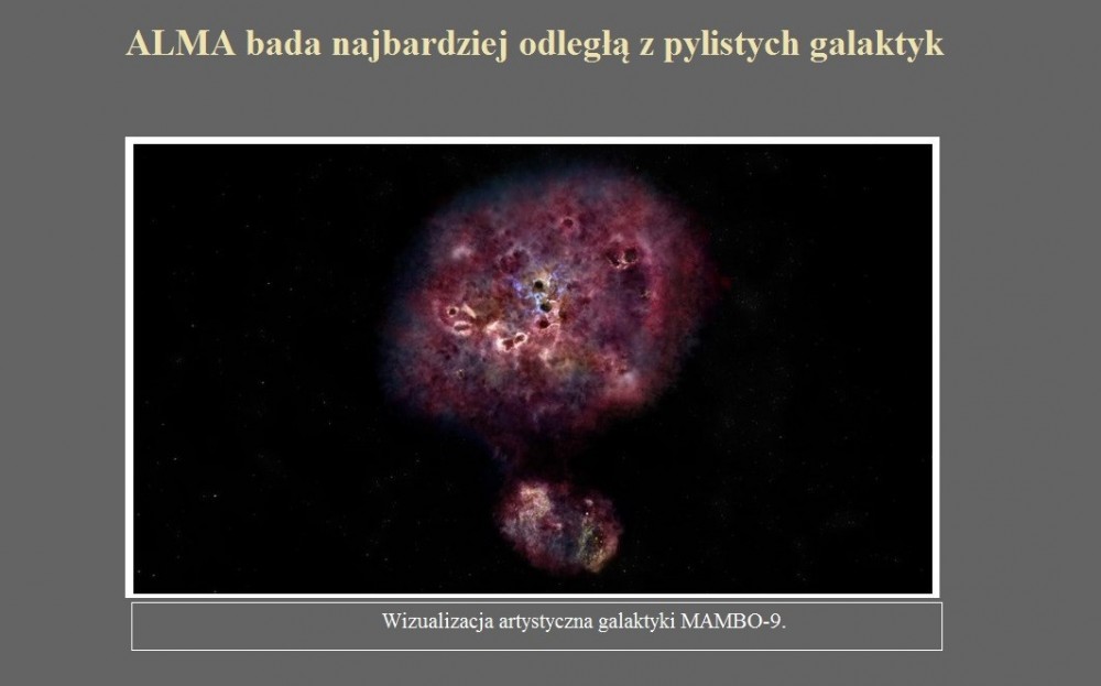 ALMA bada najbardziej odległą z pylistych galaktyk.jpg