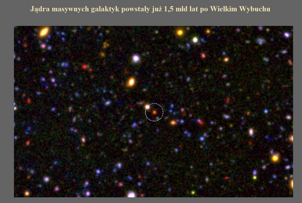 Jądra masywnych galaktyk powstały już 1,5 mld lat po Wielkim Wybuchu.jpg