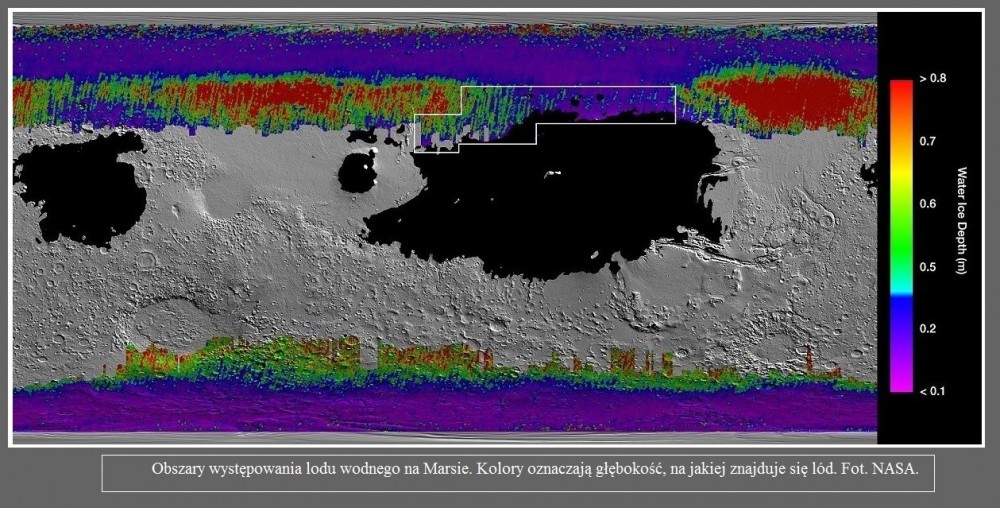 NASA Kolonizacja Marsa będzie łatwa. Lód wodny znajduje się tuż pod powierzchnią2.jpg