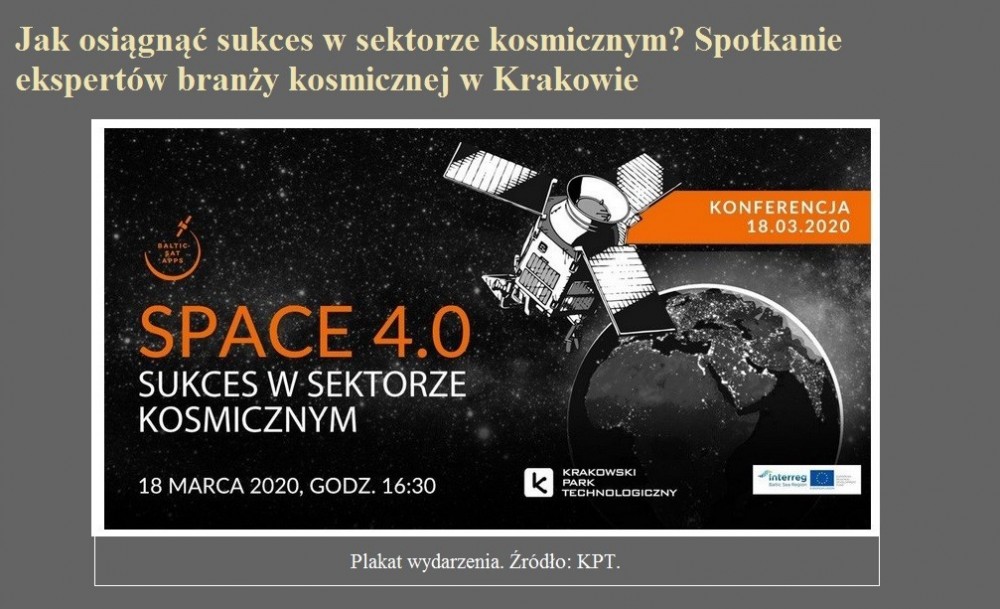 Jak osiągnąć sukces w sektorze kosmicznym Spotkanie ekspertów branży kosmicznej w Krakowie.jpg