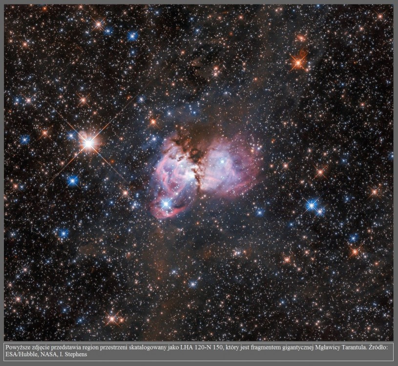 Hubble sprawdza, jak powstają masywne gwiazdy w Mgławicy Tarantula2.jpg