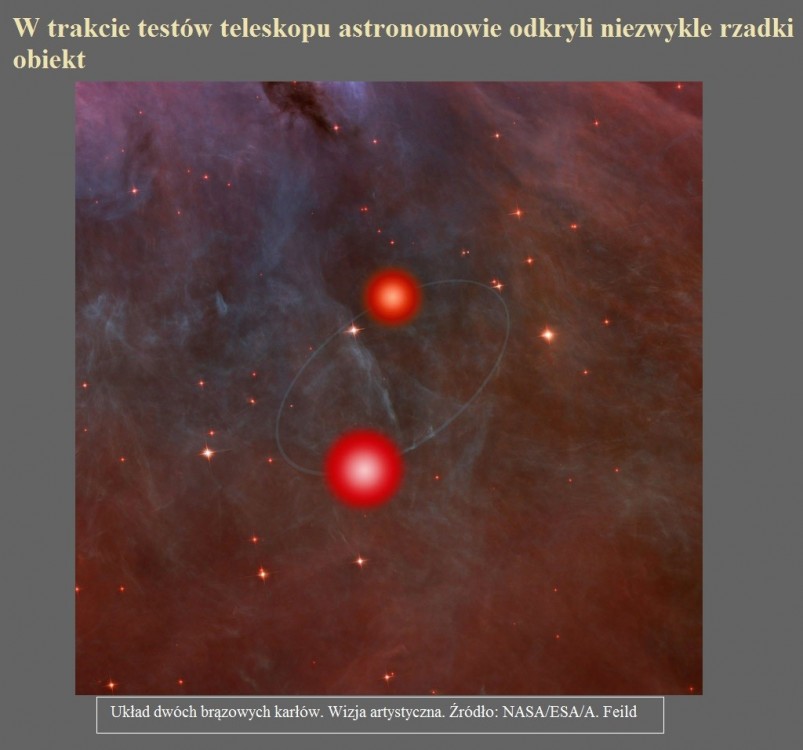 W trakcie testów teleskopu astronomowie odkryli niezwykle rzadki obiekt.jpg