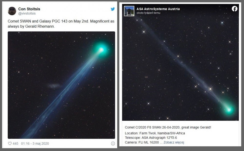 Świetliste widowisko na niebie. Kometa Swan zbliża się do Ziemi3.jpg