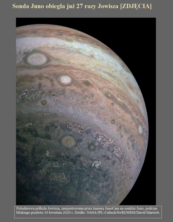 Sonda Juno obiegła już 27 razy Jowisza [ZDJĘCIA].jpg
