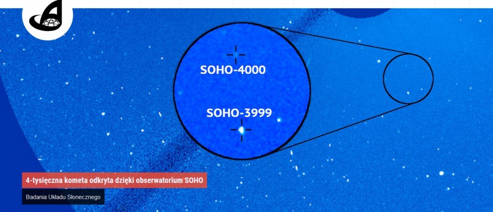 4-tysięczna kometa odkryta dzięki obserwatorium SOHO.jpg
