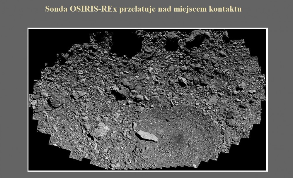 Sonda OSIRIS-REx przelatuje nad miejscem kontaktu.jpg