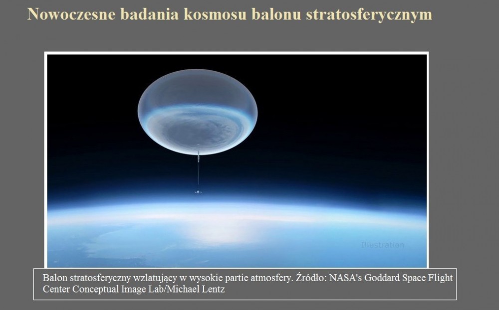 Nowoczesne badania kosmosu balonu stratosferycznym.jpg