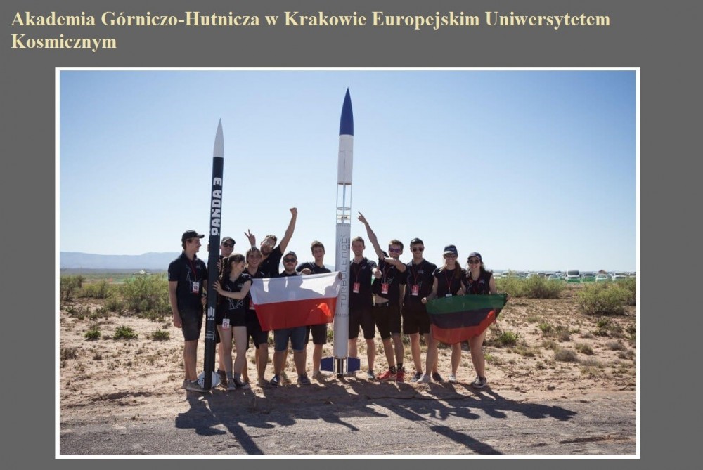 Akademia Górniczo-Hutnicza w Krakowie Europejskim Uniwersytetem Kosmicznym.jpg